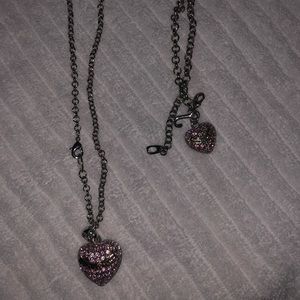 Juicy Couture necklace and bracelet set